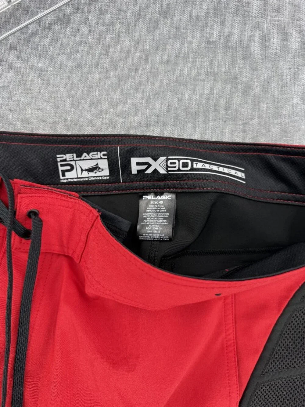 Pelagic FX90 Tactical Shorts Mens 40 9